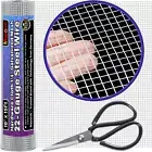 Hardware Cloth - Galvanized Wire Mesh Roll (16IN x 15FT, 1/4 Inch Mesh, 18 Gauge