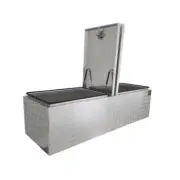 177 x 60 x 50cm Gullwing Cross Deck 2 Lid Ute Tool box Truck Trailer Toolbox
