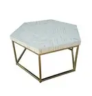 Sold Out. Abacus & Hunt Bone Inlay Coffee Table