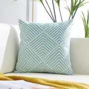 Modern Geometric Embroidered Velvet Cushion Covers Decor Cushions & Decorative Pillows