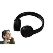 Wireless Bluetooth Headphones Foldable Over Ear HIFI Stereo Headset for Travel School-Black