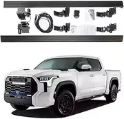 MOMOAU Electric Side Step - Automatic Retractable Running Boards for Trucks, True Flush Mount, Compatible with Toyota Tacoma 2015-2024