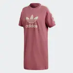 【FOOTWEAR CORNER 鞋角】ADIDAS ORIGINALS TEE DRESS 愛迪達三葉草洋裝 裸粉色