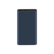 Power Bank 3 10000 mAh External Battery portable charginQuick Charge 10000mAh Powerbank Supports 18W Charging - Black