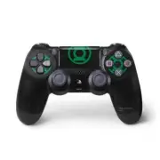 DC Comics Green Lantern PS4 Pro/Slim Controller Skin - Green Lantern Logo Black