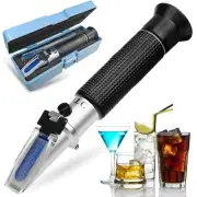 Optics Alcohol Refractometer Automatic Temperature Compensation Alcohol Meter