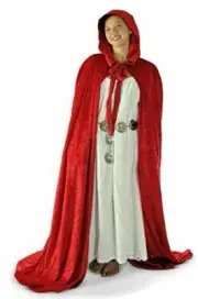 Cape, Cloak, Unlined Medieval Vampire Costume, Witch Medieval Cosplay Goth