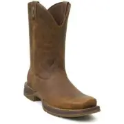 Durango Rebel DB5444 Men's 11" Brown Pull-On Western Cowboy Boots
