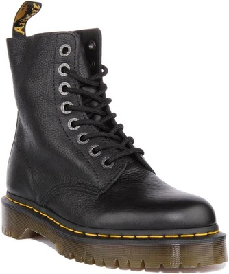 Dr Martens 1460 Pascal Bex Unisex Soft Leather Ankle Boot In Black Size UK 3 -8