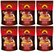 6 BAZARO Premium Classic Roasted Sunflower Seeds Beer Snacks 300g 10.5oz