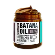 Unrefined Batana Oil For Growth, 100% Batana Oil From Honduras, Oil, Helps With Frizz, Split Ends 3Pcs