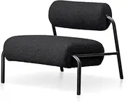 Delacruz Lounge Chair - Black Boucle