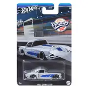 Hot Wheels Vintage Racing Club Diecast Car 1:64 Scale - 1962 Corvette