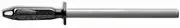 F. Dick 10" Oval Diamond Coated Sharpening Steel - German Made Diamond Knife Sharpener - Dual Density Easy Grip 2K Handle - Thick Monocrystaline Industrial Diamond Coating On Solid Core Rod