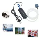 With Stone USB Oxygenator Aerator Aquarium Accessories Air Compressor Air Pump