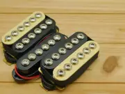 G.M. Fat Head HSH SET (Neck , Middle(RWRP)bridge) INVADER STYLE Zebra