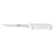 Victory Knives 5700015115 - 1.5mm x 15cm Stainless Steel Superflex Narrow Straight Boning Knife (White Plastic Handle)