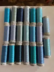 Gutermann Dekor Metallic Thread 200m/220yd Lot Of 20. #2D