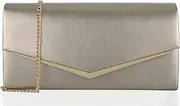 [Venoline] Women’s Evening Handbag Vegan Leather Ladies Envelope Clutch Classic Elegant Purse Bags