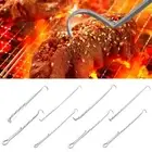 Cooking Meat Hook Flipper Stainless Steel Barbecue Turners Hooks BBQ Grill