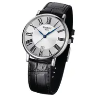 在飛比找PChome24h購物優惠-TISSOT 天梭 Carson 羅馬石英錶-40mm T1