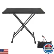 Sardoxx Portable DJ Table Stand DJ Controller Stand DJ Desk DJ Booth Adjustab