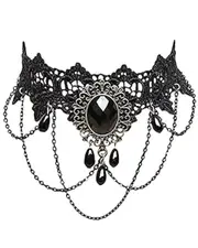 Vampire Gothic Costume Lace Choker
