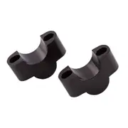 HIGHSIDER pro handlebar riser 25mm, black for Ø28.6mm handlebars