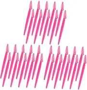 Healeved Sets Shaping Tool for Eyebrows Portable Razor Non-slip Grip Sturdy Material for Travel Pcs Random