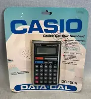 NOS! SEALED! Casio DC-150A DATA-CAL Calculator Personal Directory Organizer