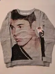 Justin Bieber Lightweight Sweatshirt Size Small