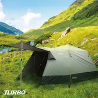 在飛比找momo購物網優惠-【Turbo Tent】Lancer 210 三人帳篷(30