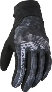 Macna Recon 2.0 Leopard, gloves women , color: Black/Dark Grey , size: L