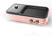 Portable Mini Hot Pot Electric Grill, Intelligent Temperature Control, High Corrosion Resistance, Excellent Thermal Conductivity and Long Service Life