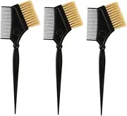 ARTSEWPLY Hair Dye Comb Set Pintail Comb for Men Women Barber Supply Soft Bristle Hair Brush