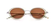 Paradigm 20-54 Gold Women’s Sunglasses Gold Size 55