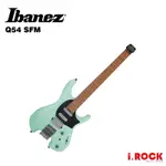 IBANEZ Q54 SFM 無頭琴 電吉他 單單雙 消光海洋泡沫綠【I.ROCK 愛樂客樂器】