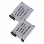 2X DMW-BCM13 Battery for Panasonic Lumix DMC-ZS27 ZS30 ZS35 ZS40 ZS45 ZS50 TZ70