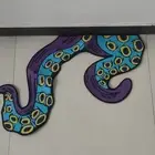Creative Tentacles Porch Bathroom Carpets Octopus Shape Bedroom Decoratio-ml
