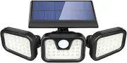 Harloon Solar Outdoor Lights, 1200LM Super Bright Motion Sensor Outdoor Light, IP65 Waterproof Wide Angle 6500K Solar Powered Security Flood Lights for Outside Garage Yard Patio