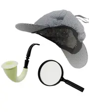 Sherlock Holmes Detective Costume Kit