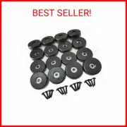 Rubber Feet, Speaker Rubber Feet,16 Pack 40mm x 10mm, Use for Subwoofer Feet, Sp