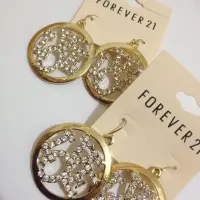 在飛比找蝦皮購物優惠-歐美Forever21 Forever 21 F21水鑽鑲嵌