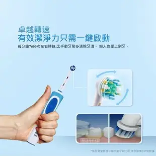 歐樂B Oral-B 電動牙刷 D12 全新主機 美齒神器 入門首選 賣場一年保固 德國百靈