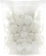 Diewu 100PCS Glowing Stones for Decorations Fish Tank Aquarium Luminous Stone Indoor Outdoor Zen Garden Stones Ro s Glow in e Dark Pebbles