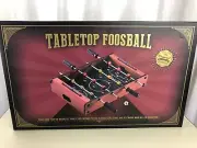 Tabletop Foosball Table - Portable Mini Table Football / Soccer Game Set Wood