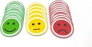 Smiley Magnetic Pack 25 (10 Green, 10 Red, 5 Yellow) (2")