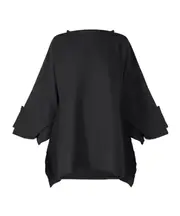Square Rib AP sweater 2 black
