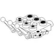 Triple Spool Hydraulic Valve w/Float Fits Kubota Fits Ford Fits Case IH Fits For