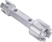 Heavy Duty Aluminum Alloy Bathtub Drain Wrench Ended Dumbell Removal Tool for Sink Tub Drainage Pipe for Home Use